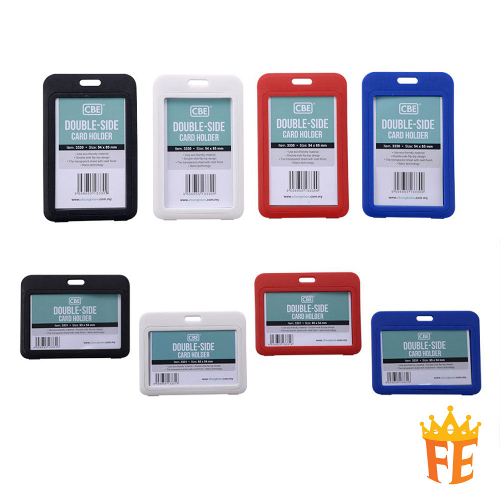 CBE 3330 / 3331 Double Side ID Card Holder