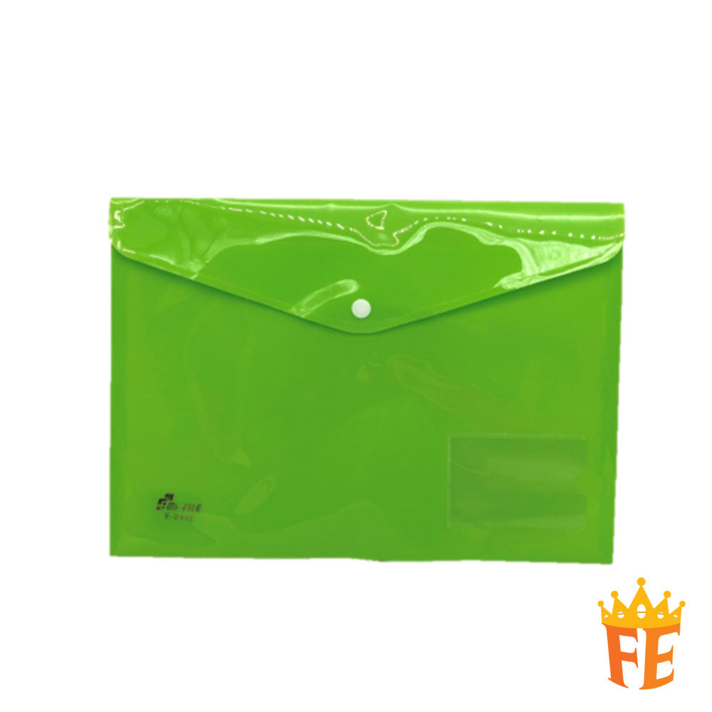 K2 PP Button Document Holder A4 / A3 Multi Colour