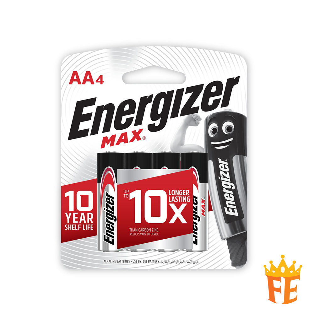 Energizer Max AA / AAA / C / D / N / 9V