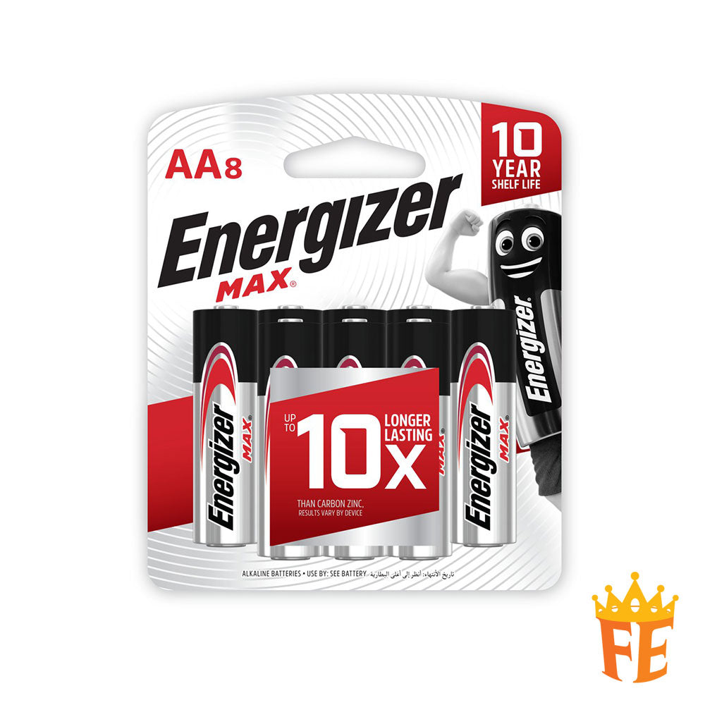 Energizer Max AA / AAA / C / D / N / 9V