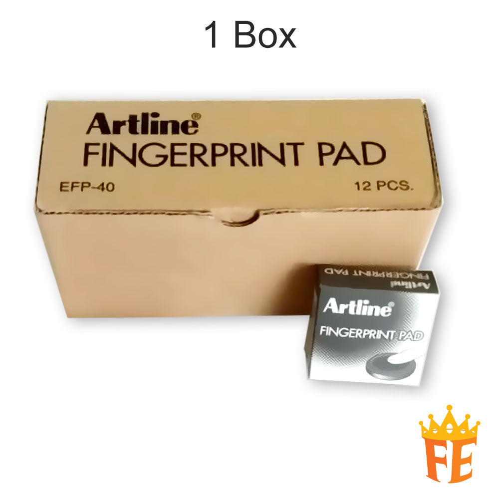 Artline Fingerprint Pad Efp-40 Black