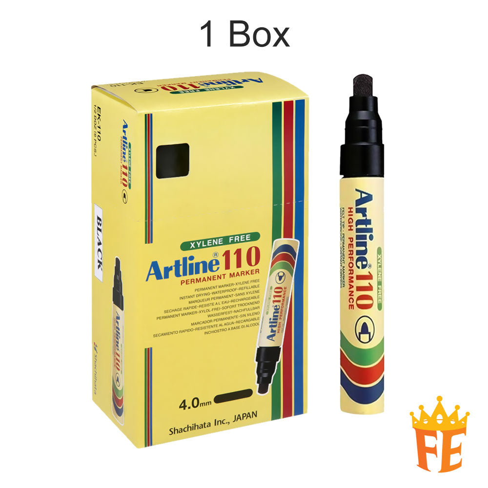 Artline Permanent Marker Ek-100 / EK-110 Big Tip