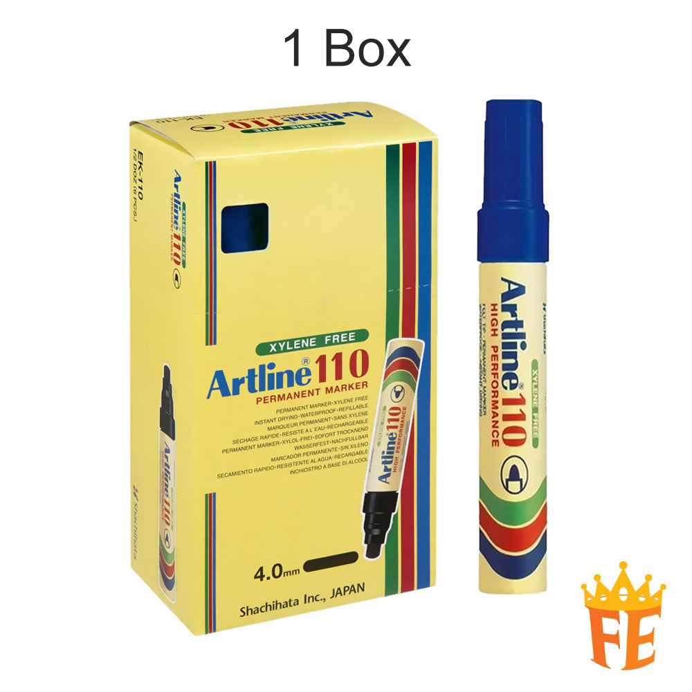 Artline Permanent Marker Ek-100 / EK-110 Big Tip