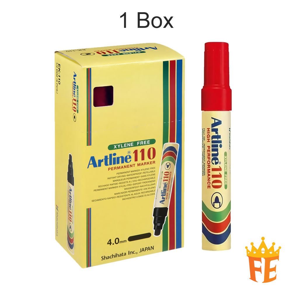 Artline Permanent Marker Ek-100 / EK-110 Big Tip