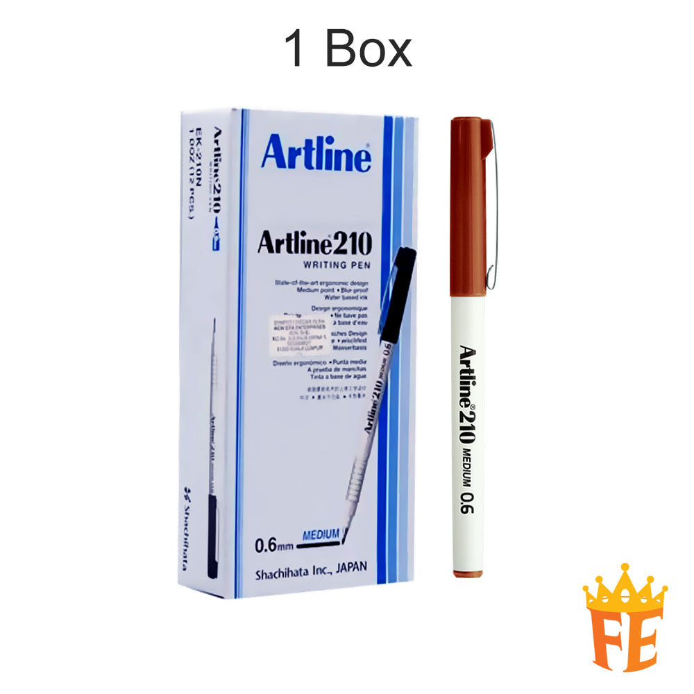 Artline Writing Pen Ek-200 / 210 / 220 Series Felt Tip All Colour