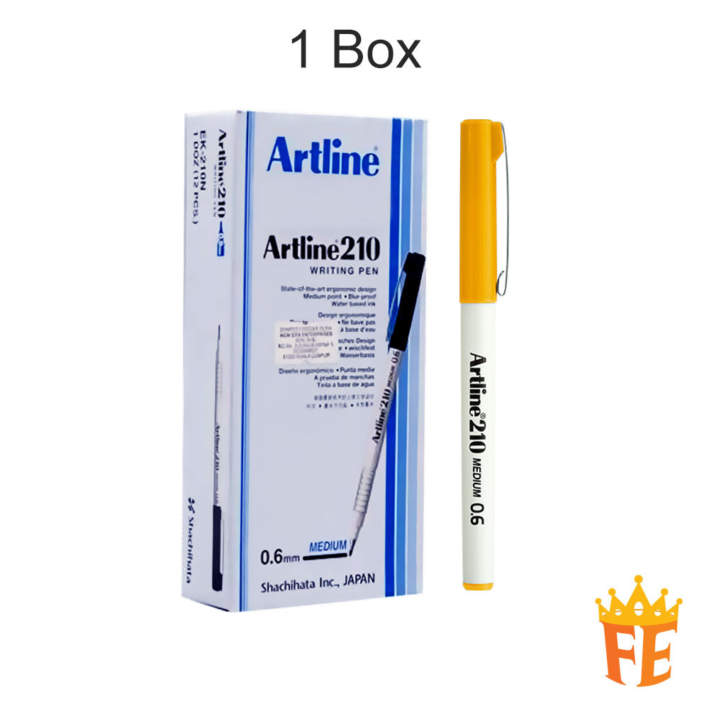 Artline Writing Pen Ek-200 / 210 / 220 Series Felt Tip All Colour