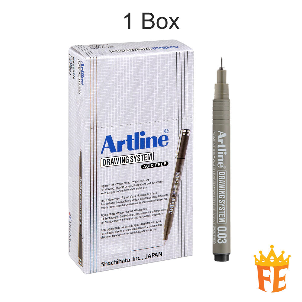 Artline Drawing System Pen All Size