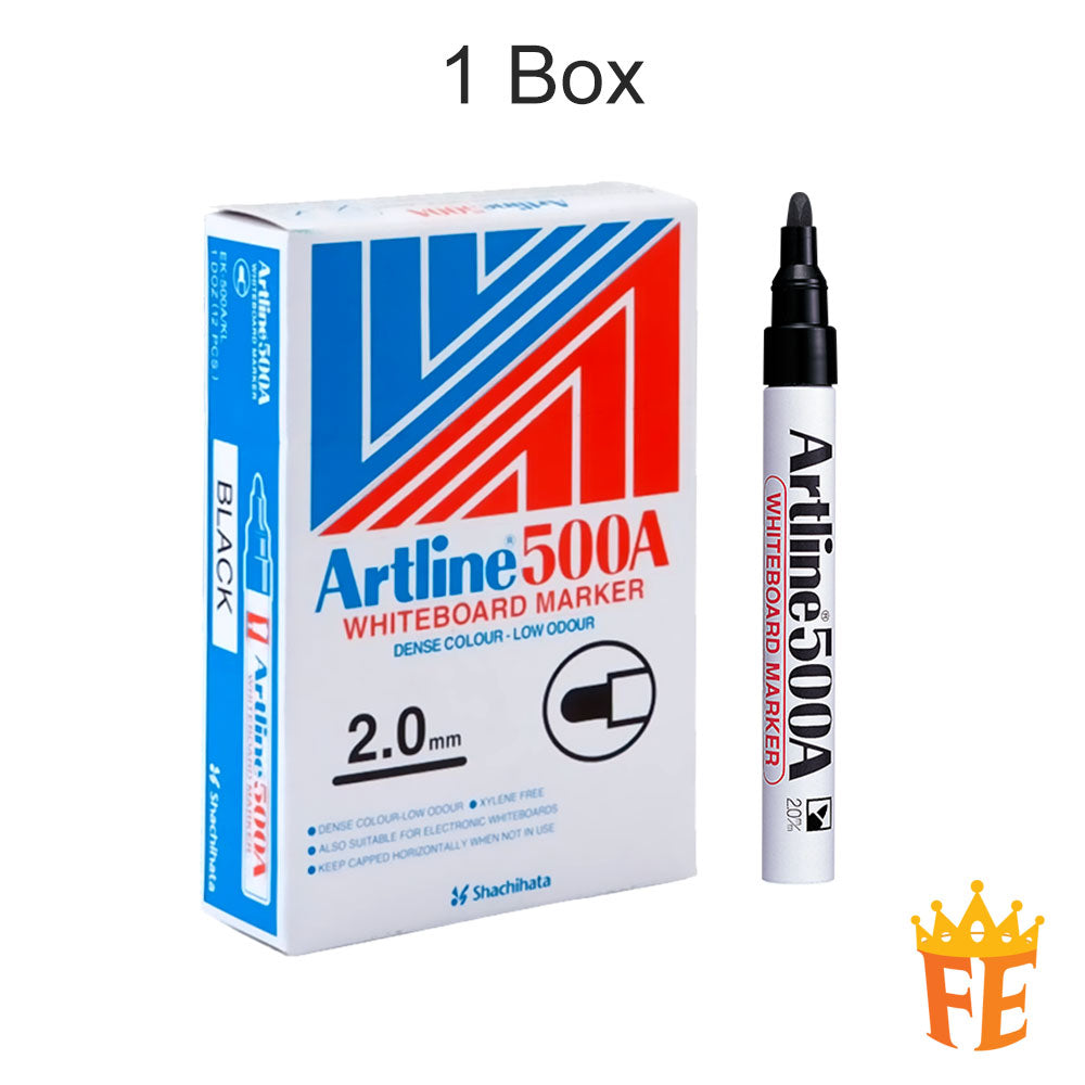 Artline Standard Whiteboard Marker Ek-500A / Ek-509A All Colour