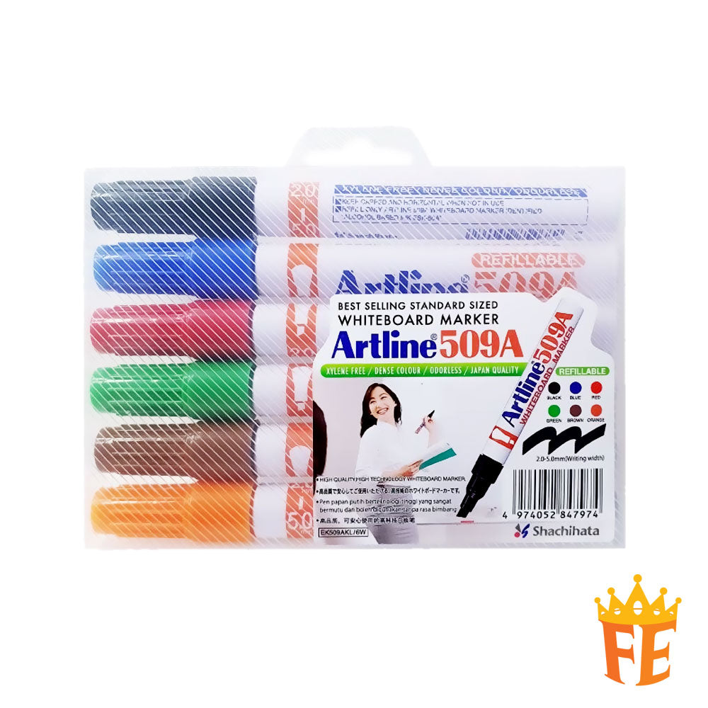 Artline Standard Whiteboard Marker Ek-500A / Ek-509A All Colour