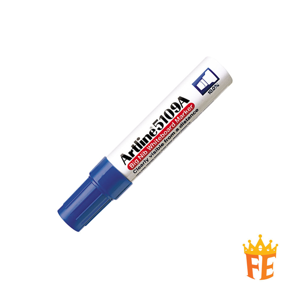 Artline Whiteboard Marker Ek-5100A / Ek-5109A Big Tip All Colour