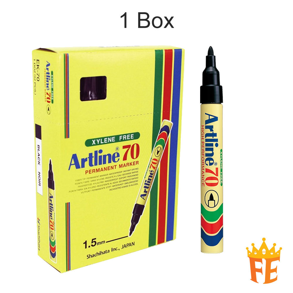 Artline Standard Permanent Marker Ek-70 / EK-90 & All Colour