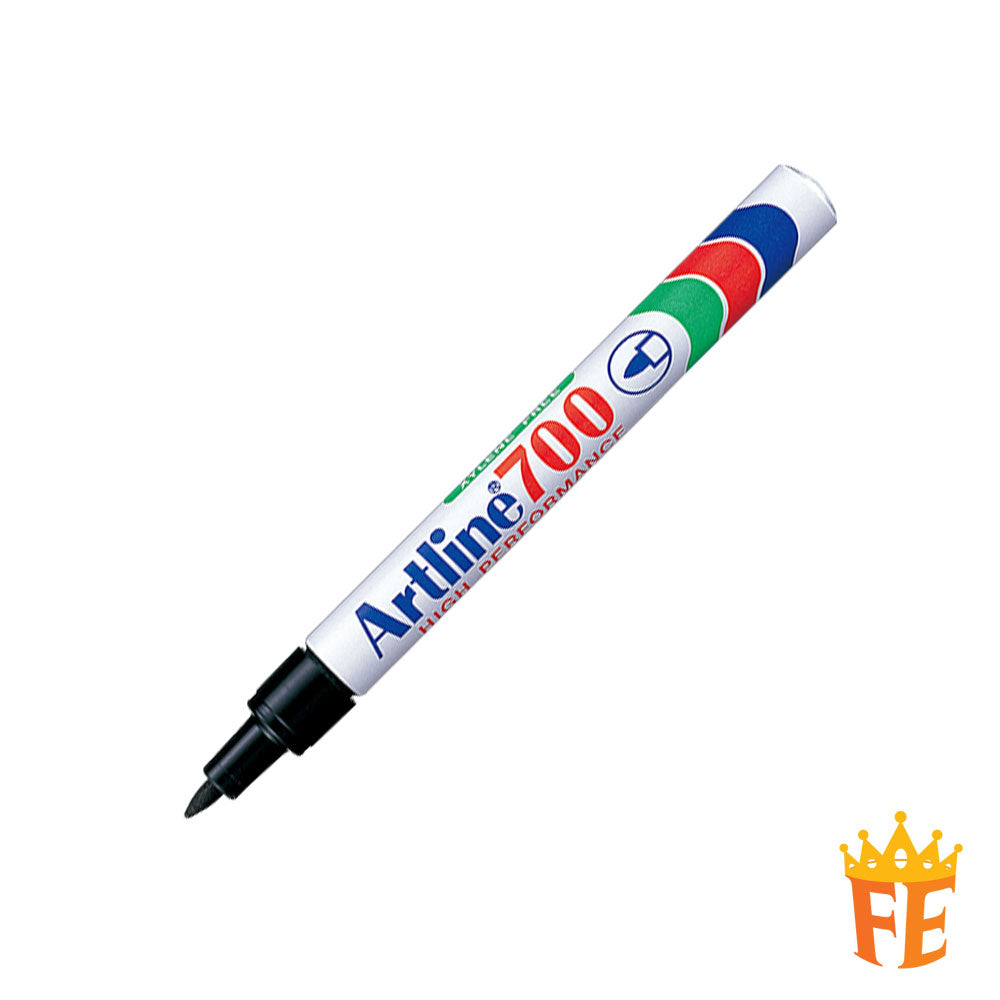 Artline Permanent Marker Ek-700 Fine Tip 0.7mm & All Colour