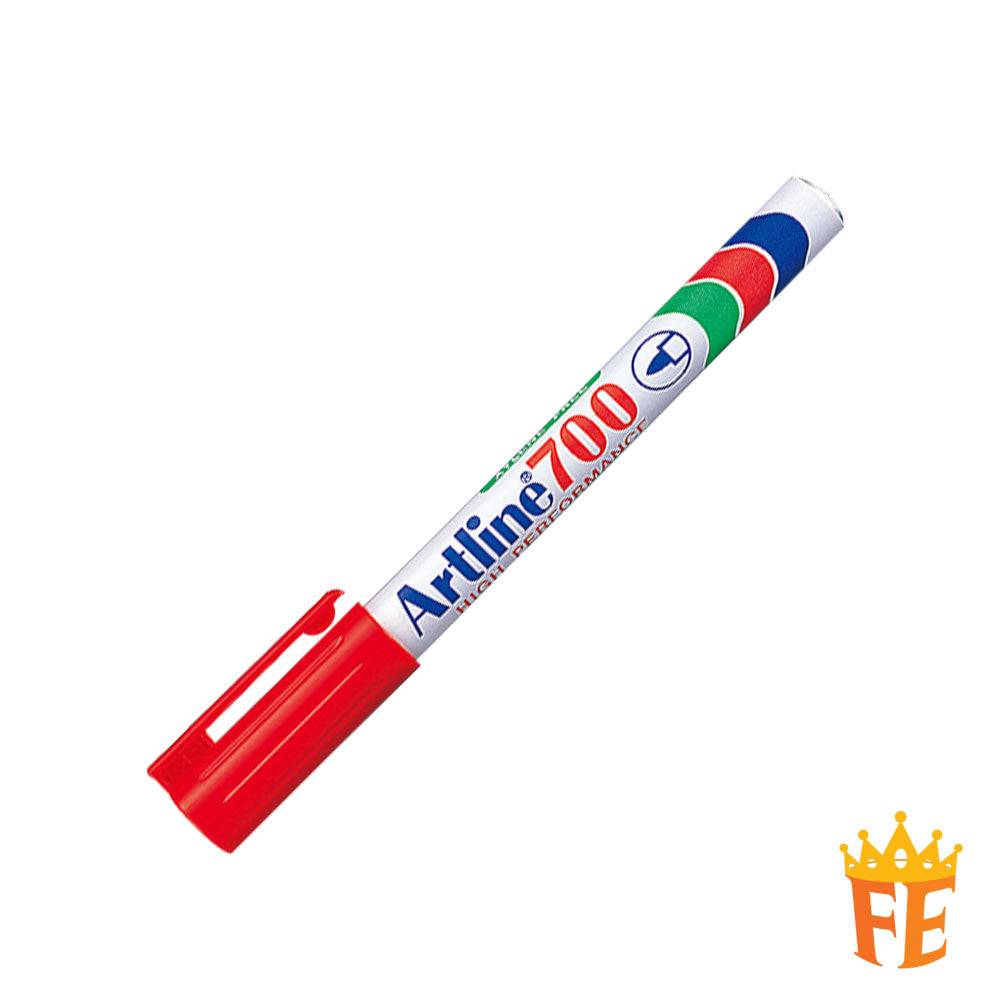 Artline Permanent Marker Ek-700 Fine Tip 0.7mm & All Colour