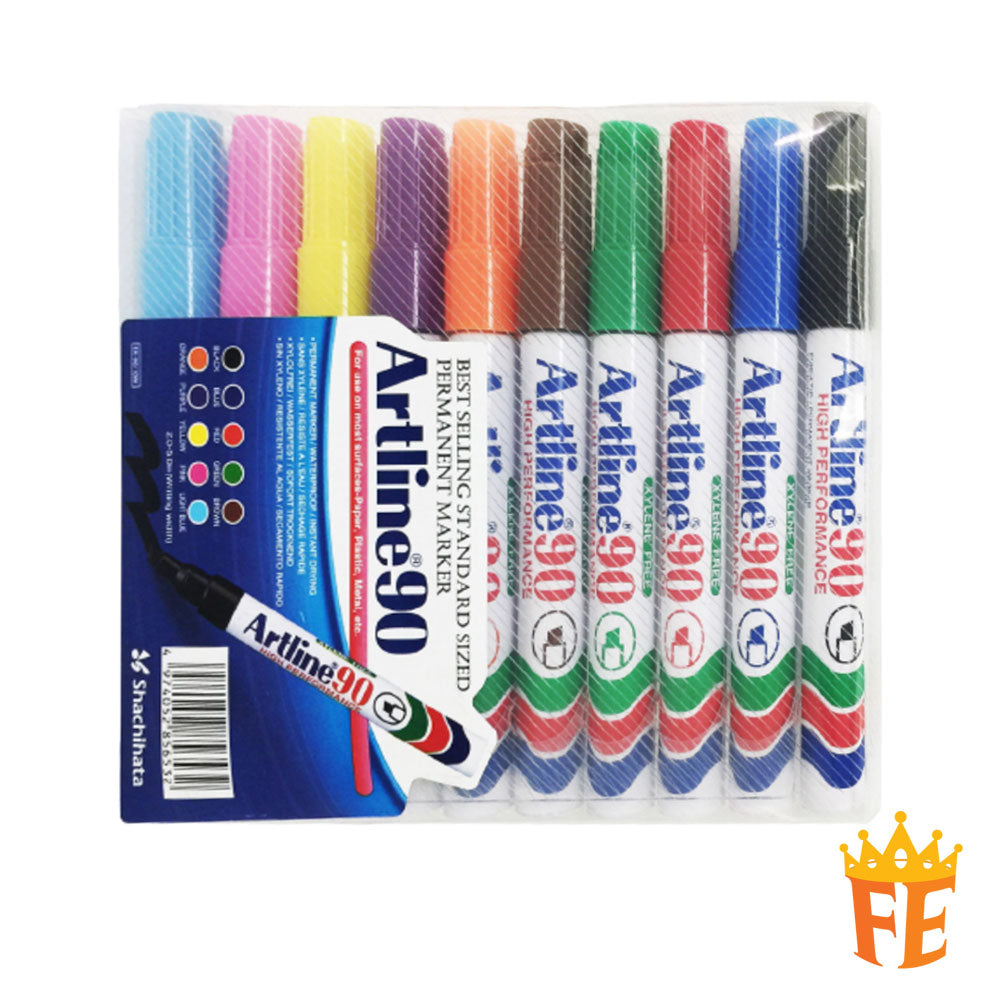 Artline Standard Permanent Marker Ek-70 / EK-90 & All Colour