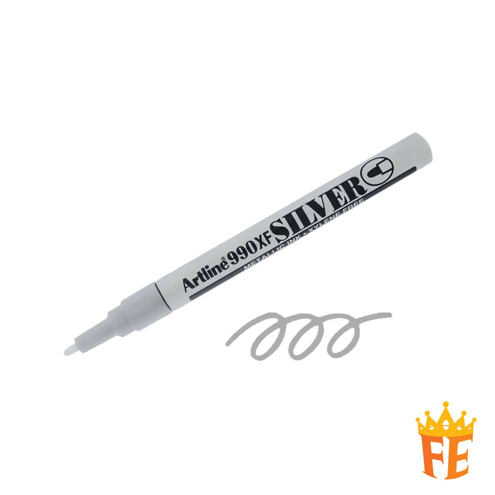 Artline Metallic Marker 990Xf / 900xf Gold / Silver