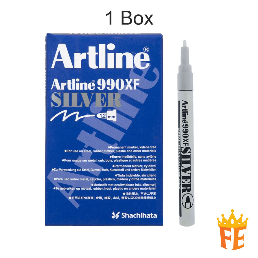 Artline Metallic Marker 990Xf / 900xf Gold / Silver