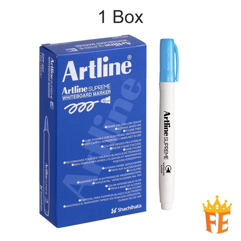 Artline Supreme Whiteboard Marker Epf-507 1.5mm All Colour