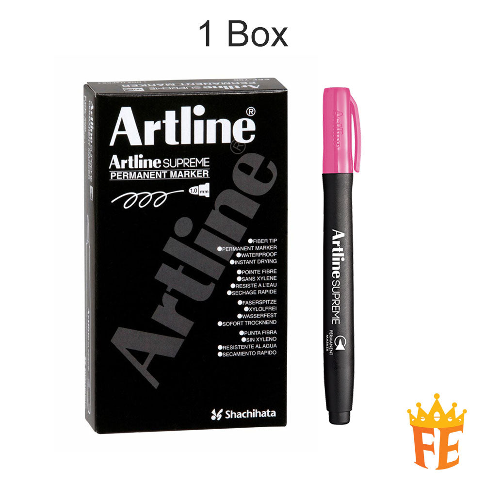 SHACHIHATA Artline Supreme Metallic Marker - 1.0 mm - Metallic Pink