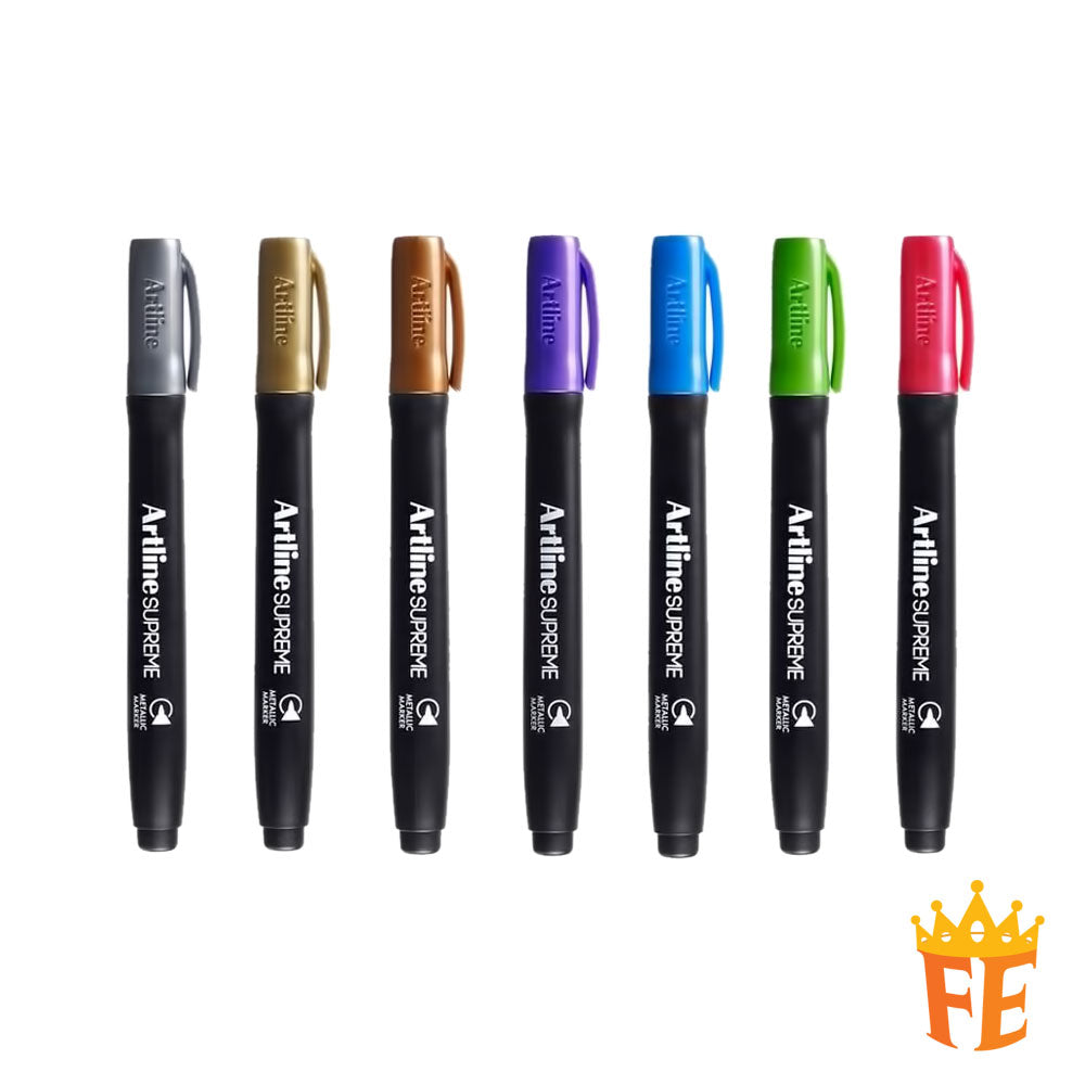 Artline Supreme Metallic Marker Epf-790 1.0mm All Colour