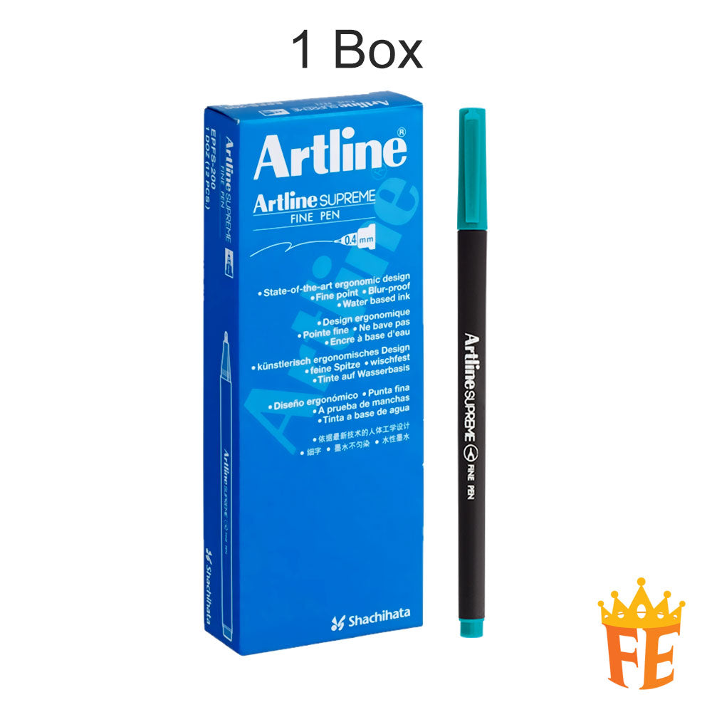 Artline Supreme Fine Pen 0.4mm All Colour