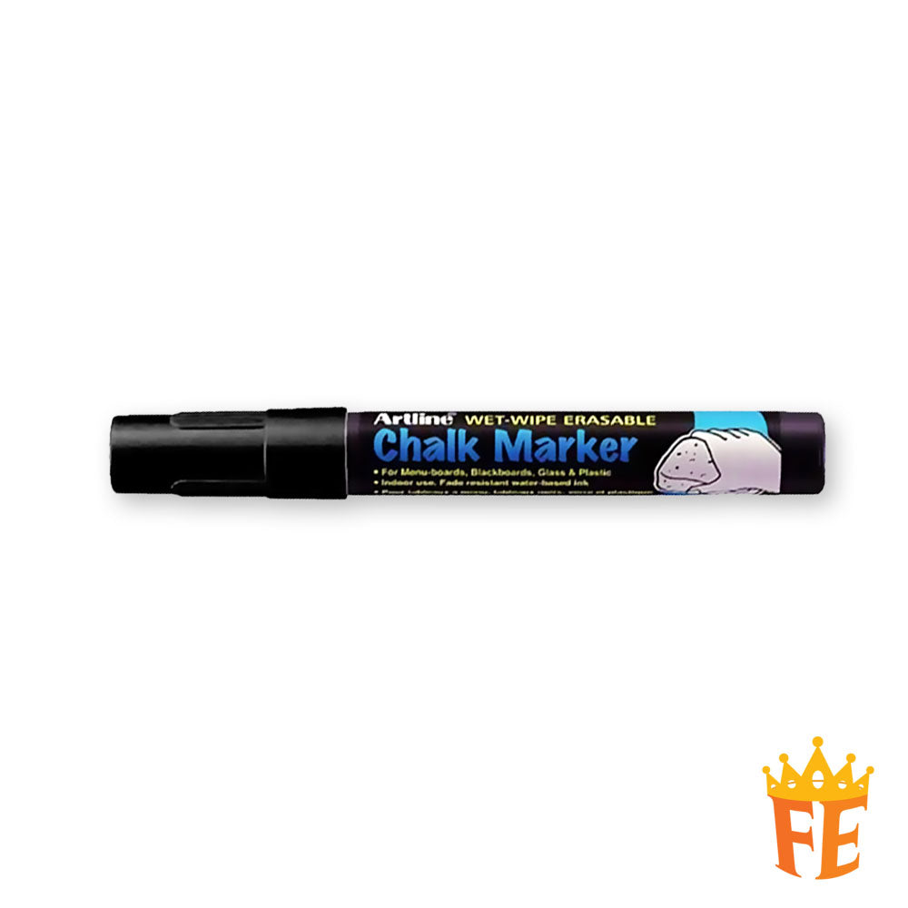 Artline Chalk Marker Black / White