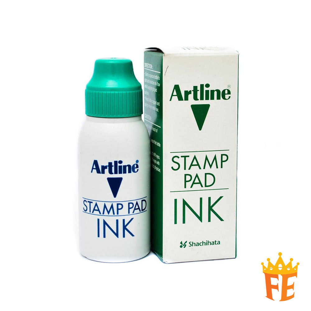 Artline Stamp Pad Ink Refill All Colour