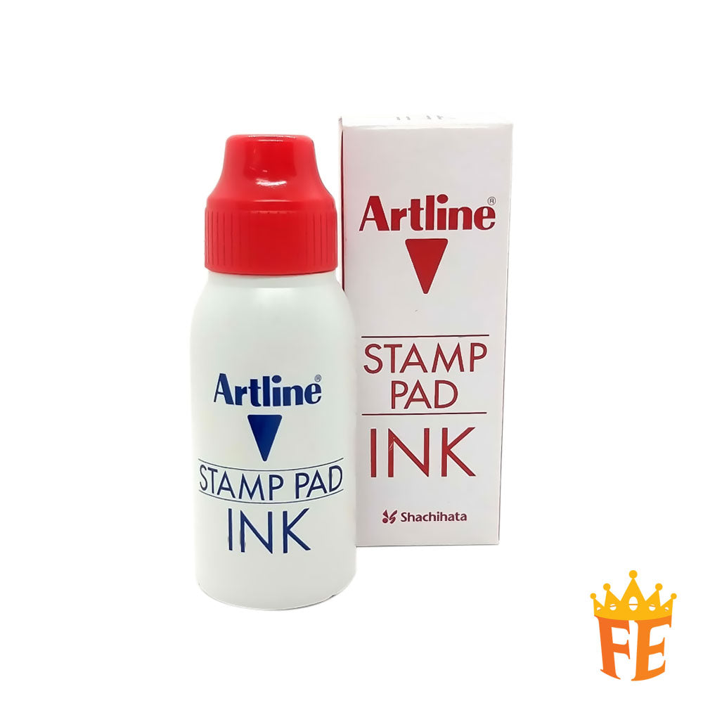 Artline Stamp Pad Ink Refill All Colour