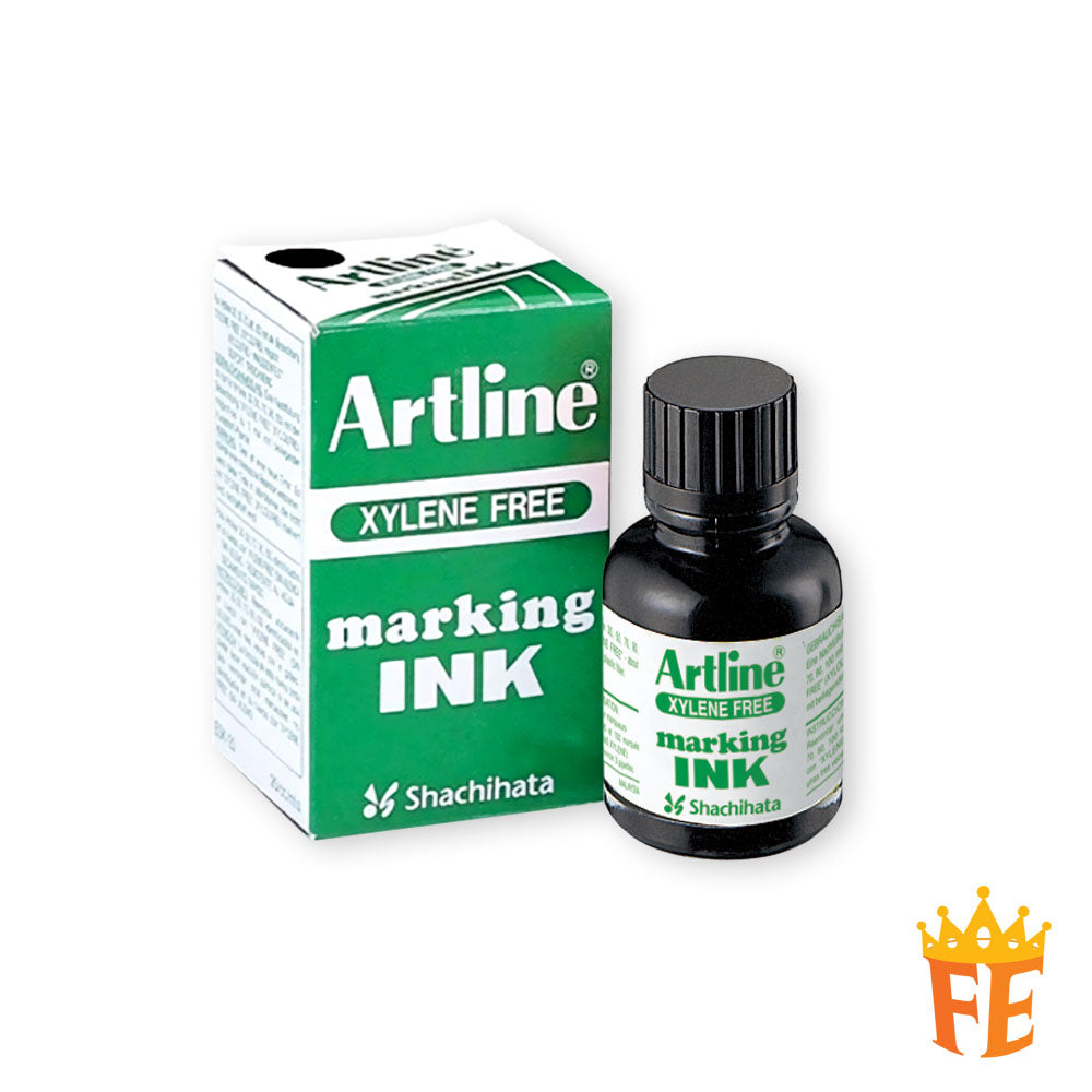 Artline Permanent Marking Ink Refill Black / Blue / Red & All Size