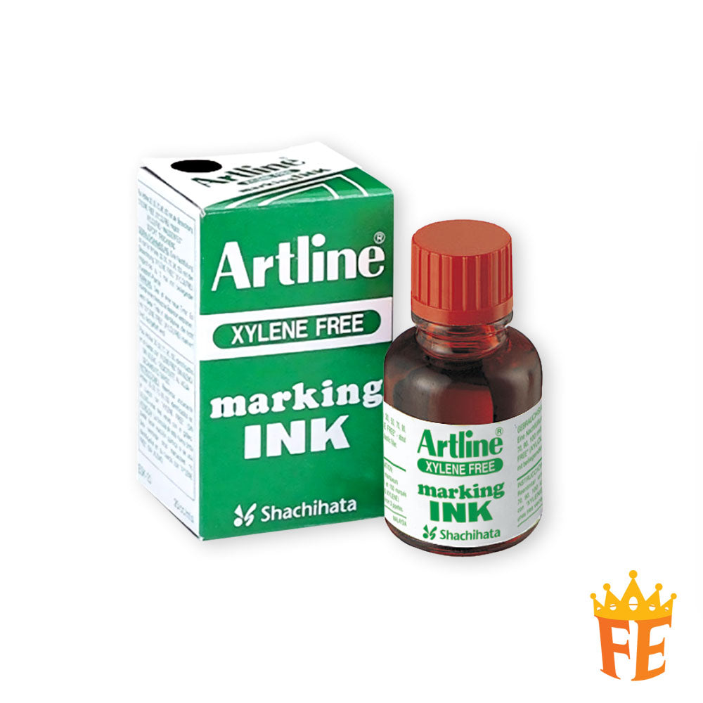 Artline Permanent Marking Ink Refill Black / Blue / Red & All Size