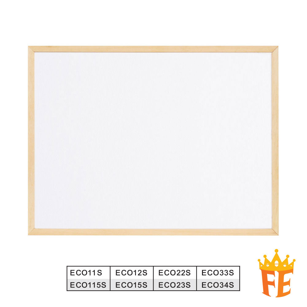 Eco Wooden Frame Wall Mounted Notice Board All Material & Size