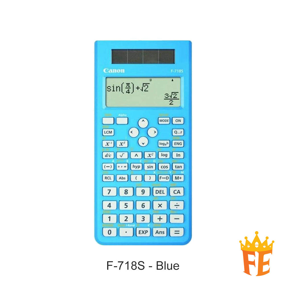 Canon Scientific Calculator F-718S Series