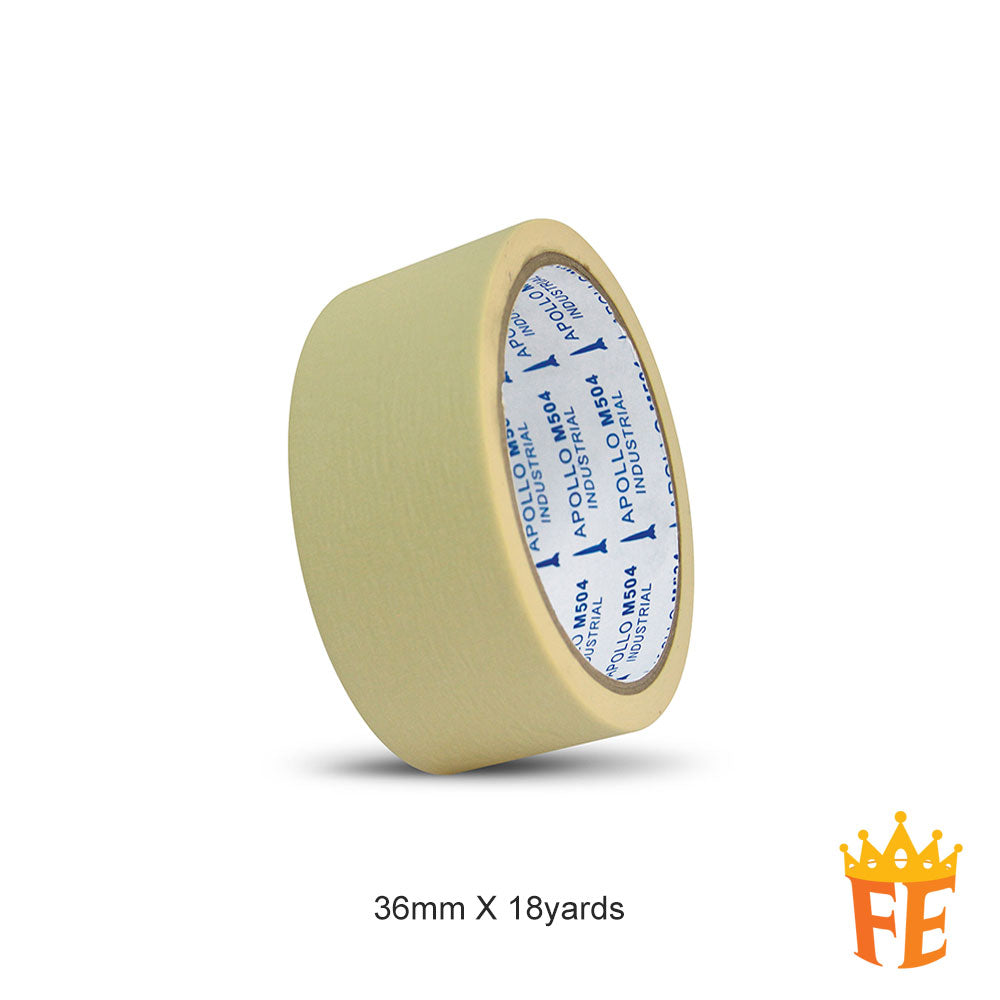 Apollo Masking Tape M506 (16.5meter) All Size