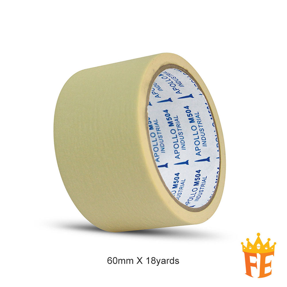 Apollo Masking Tape M506 (16.5meter) All Size