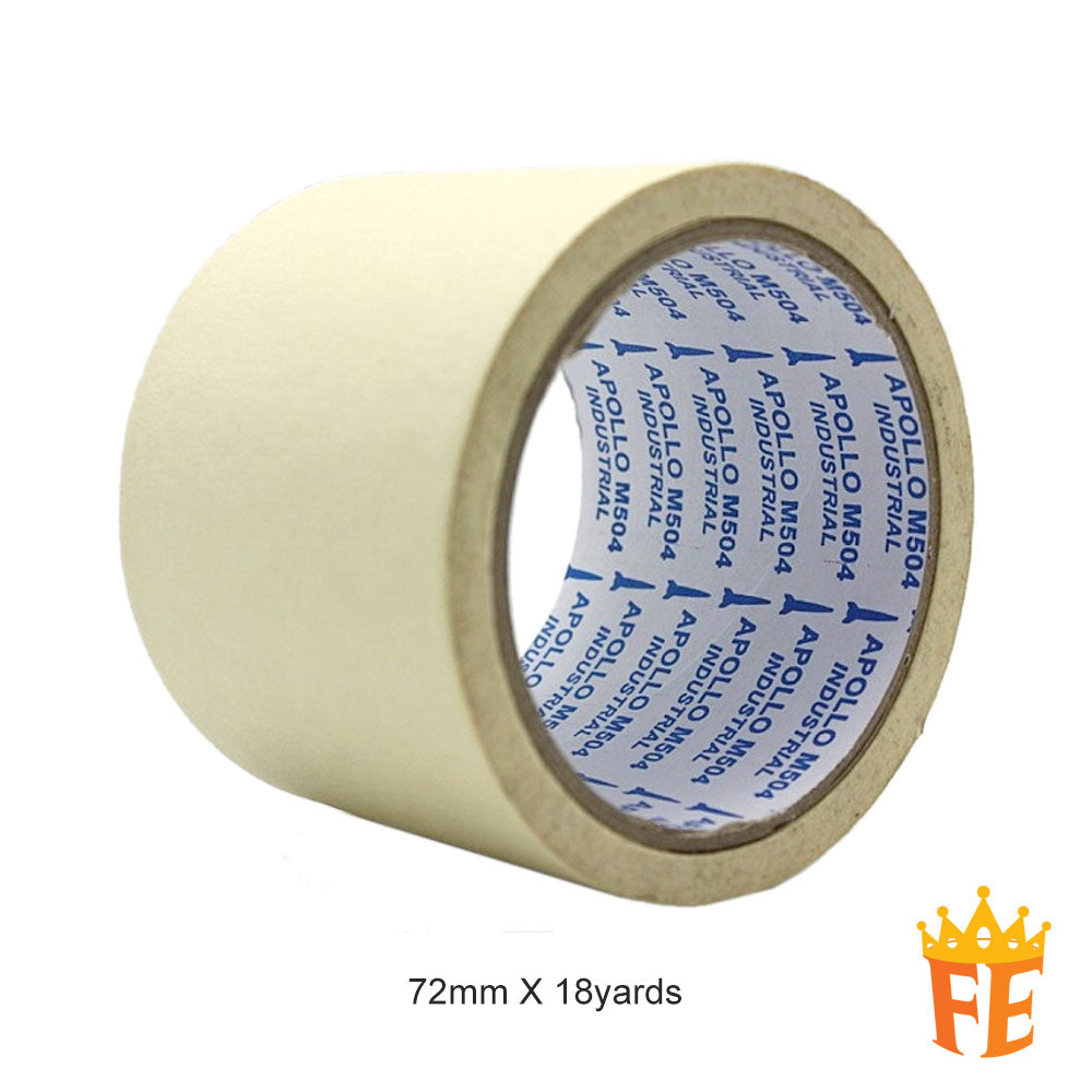 Apollo Masking Tape M506 (16.5meter) All Size