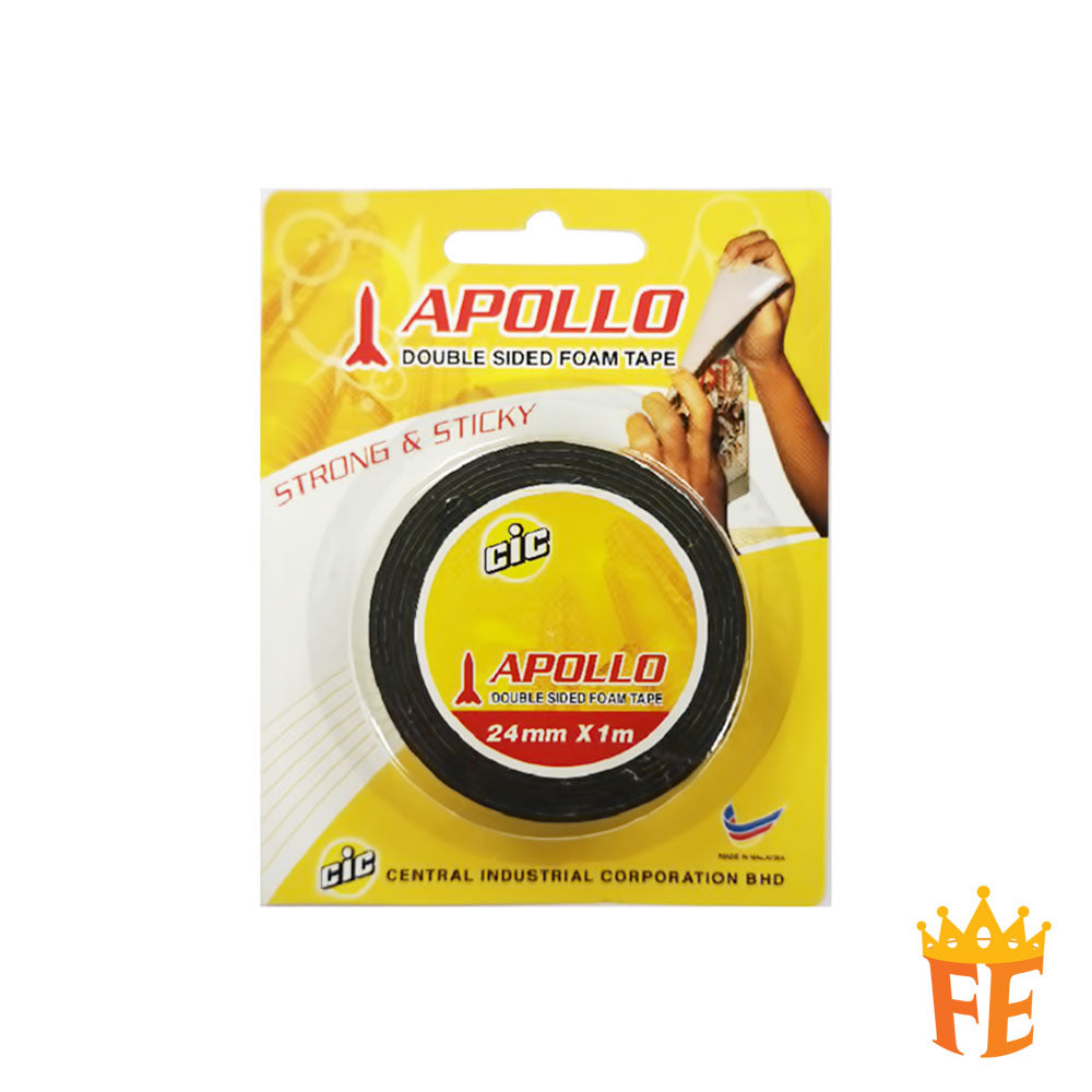 Apollo Double Side Foam Tape General Purpose All Size