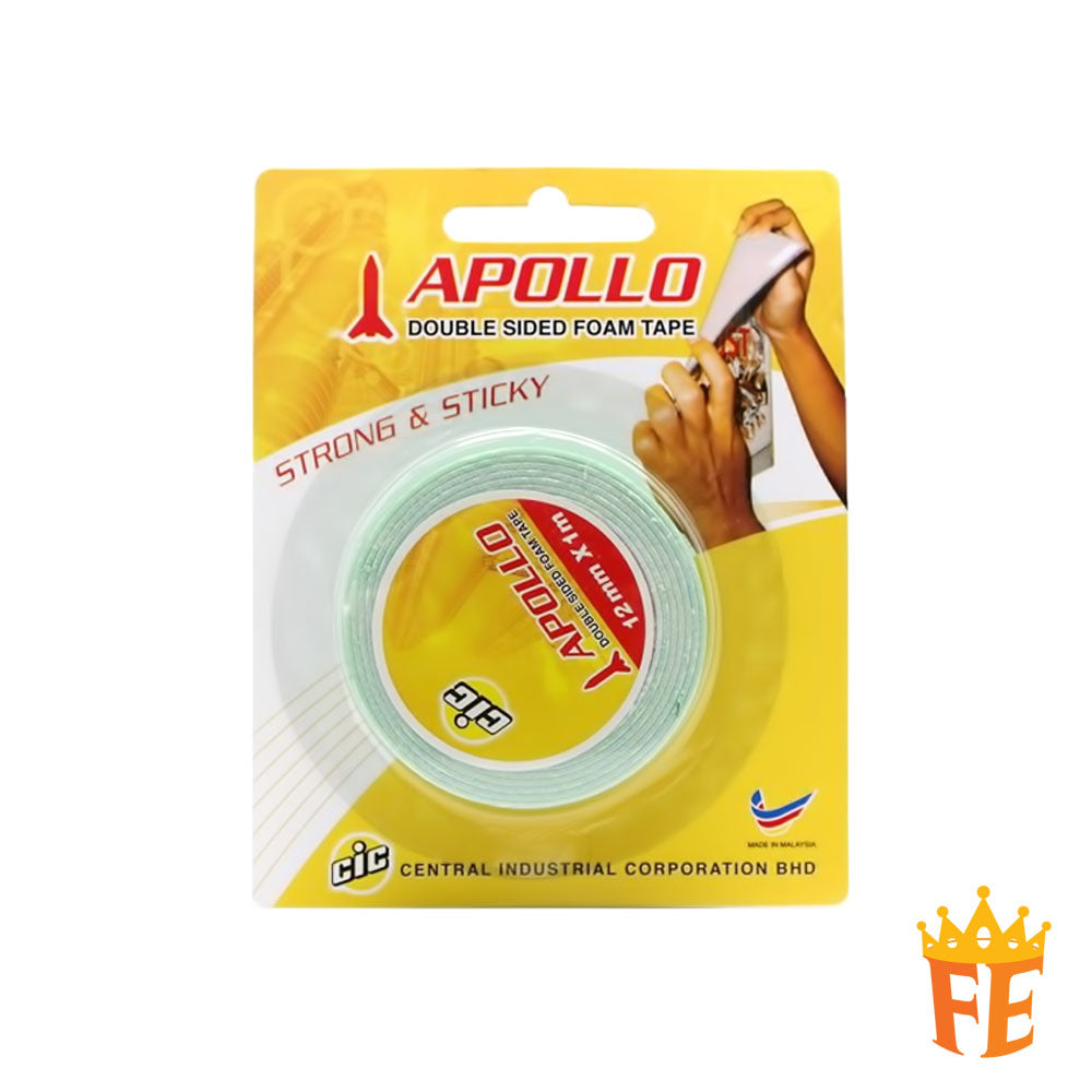 Apollo Double Side Foam Tape General Purpose All Size