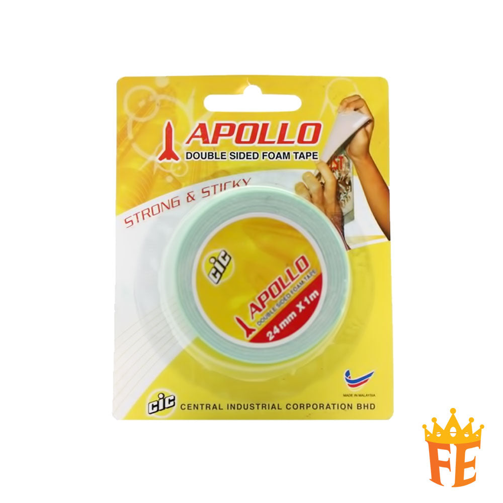 Apollo Double Side Foam Tape General Purpose All Size