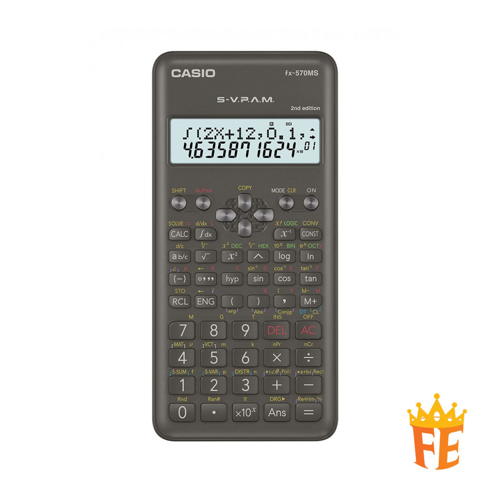 Casio School & Lab Scientific Calculator FX-570MS-2