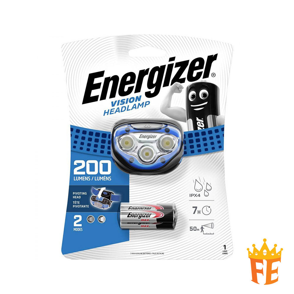 Energizer Vision Headlight (200 Lumens) HDA323