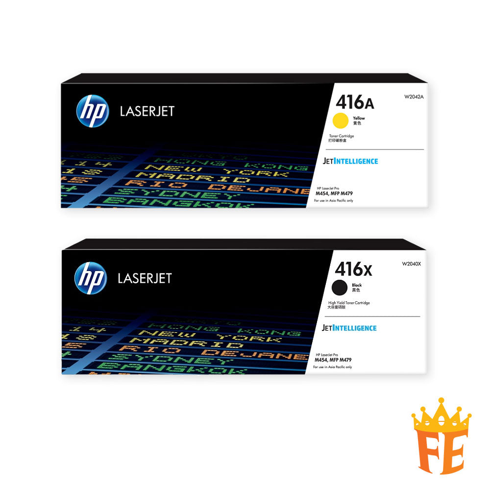 HP Original 416A / 416X Cyan, Magenta, Yellow & Black