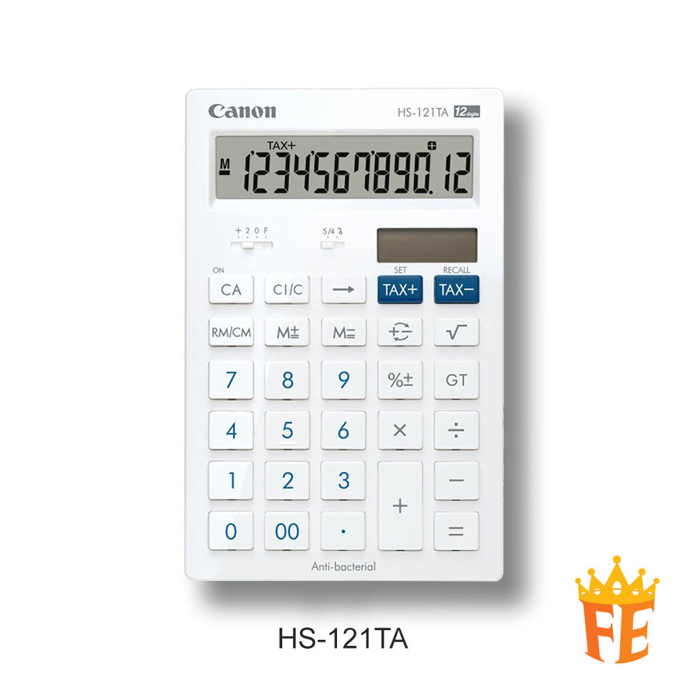 Canon Calculator Desktop 12 Digits HS-121TA