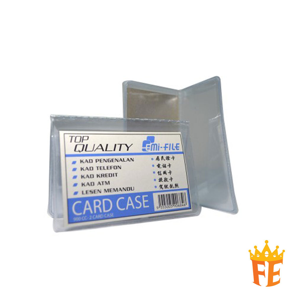 EMI Transparent Card Holder 2 / 4 / 6 / 8 Pocket