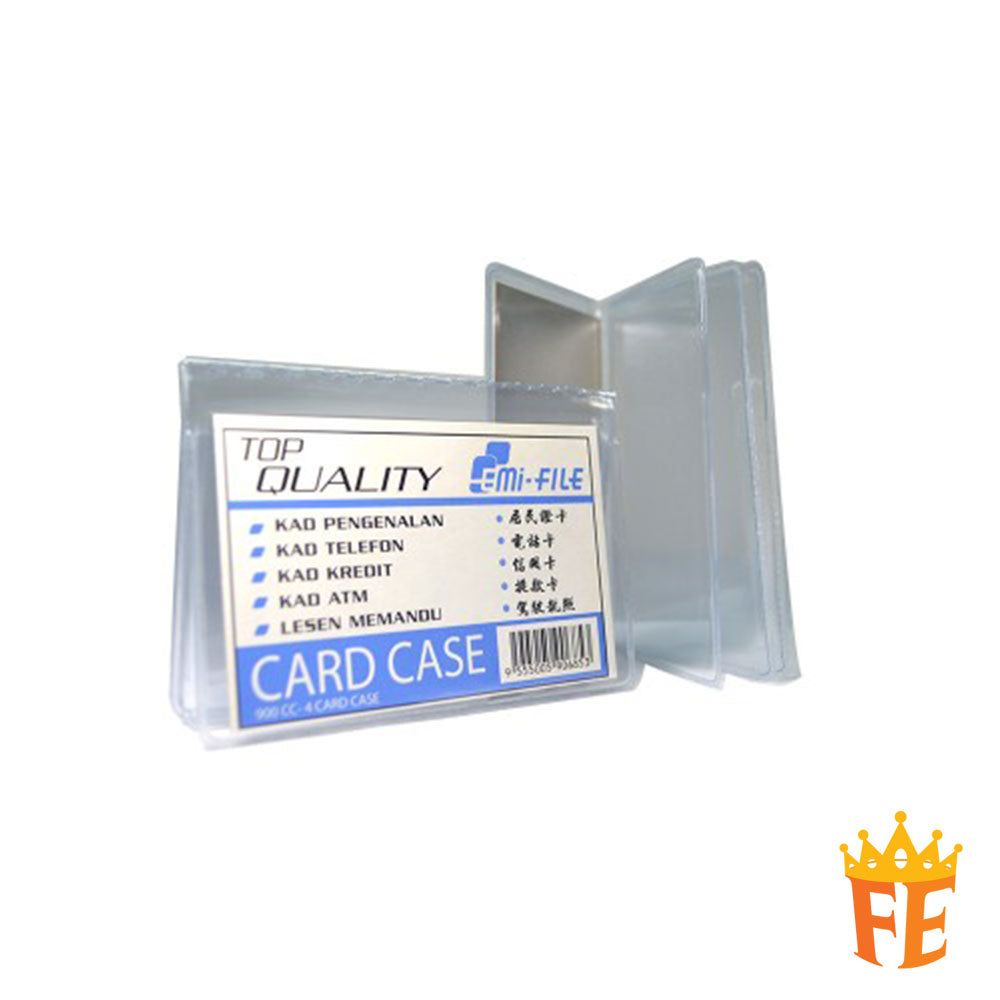 EMI Transparent Card Holder 2 / 4 / 6 / 8 Pocket