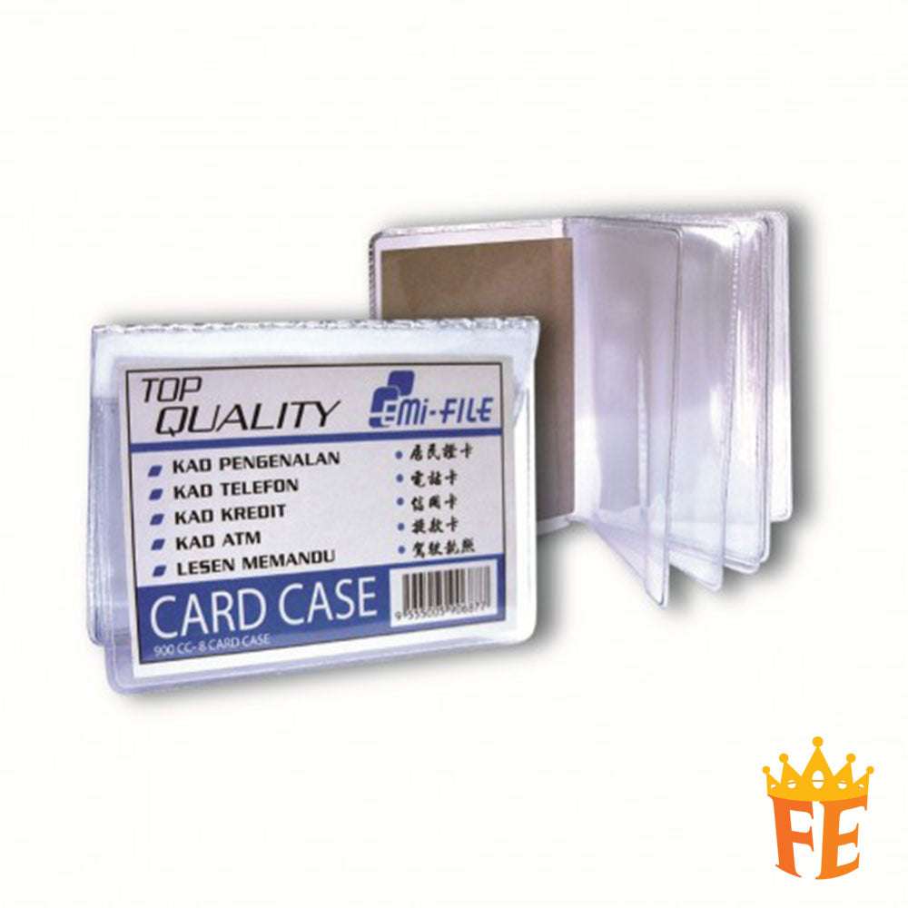 EMI Transparent Card Holder 2 / 4 / 6 / 8 Pocket