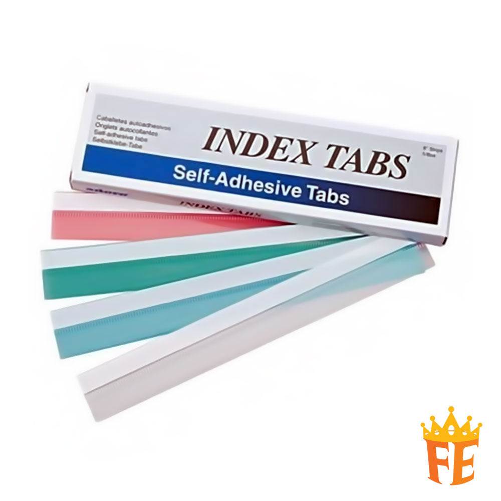 Adoro Index Tabs 1 Box Of 12 Packet All Colour