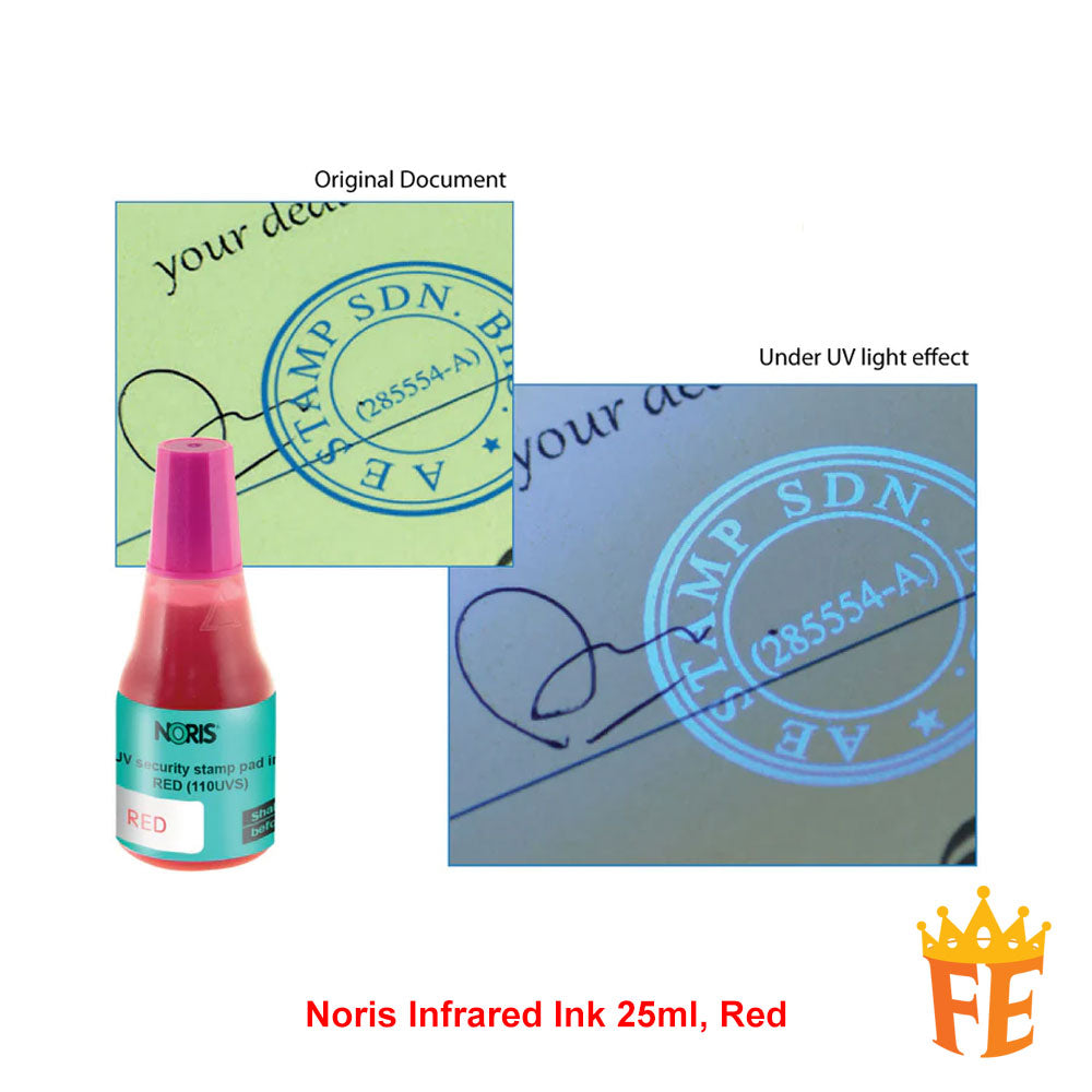 Colop Standard, UV (Invisible Ink) & Infrared Refill Ink 25ml