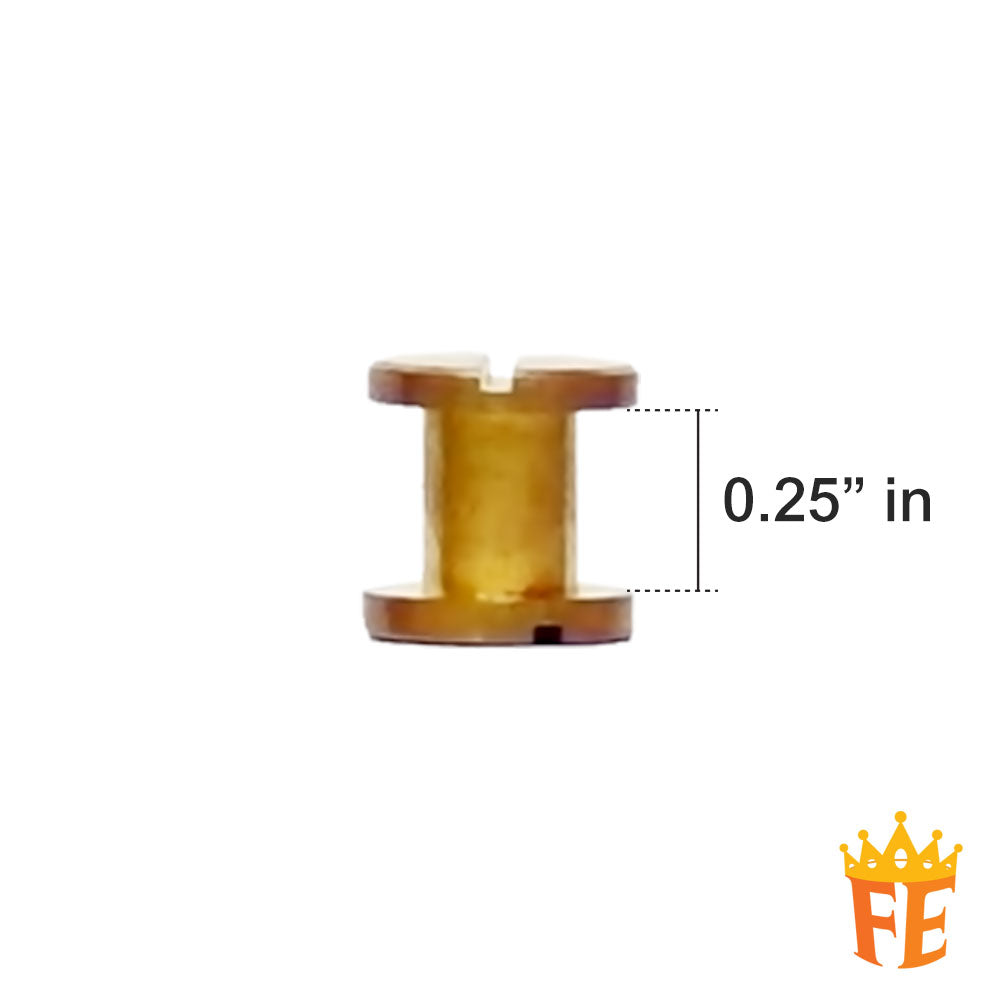 Brass Interscrew 0.25" - 3"