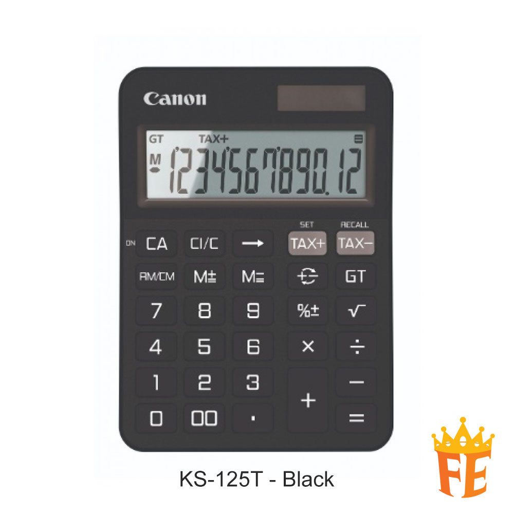 Canon Calculator Desktop 12 Digits KS-125T Series