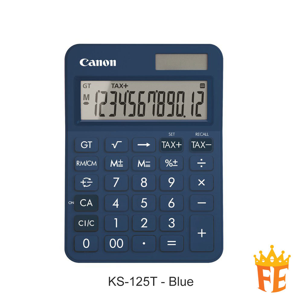 Canon Calculator Desktop 12 Digits KS-125T Series