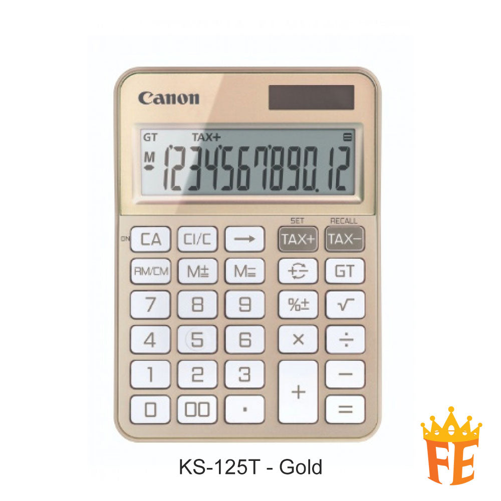 Canon Calculator Desktop 12 Digits KS-125T Series